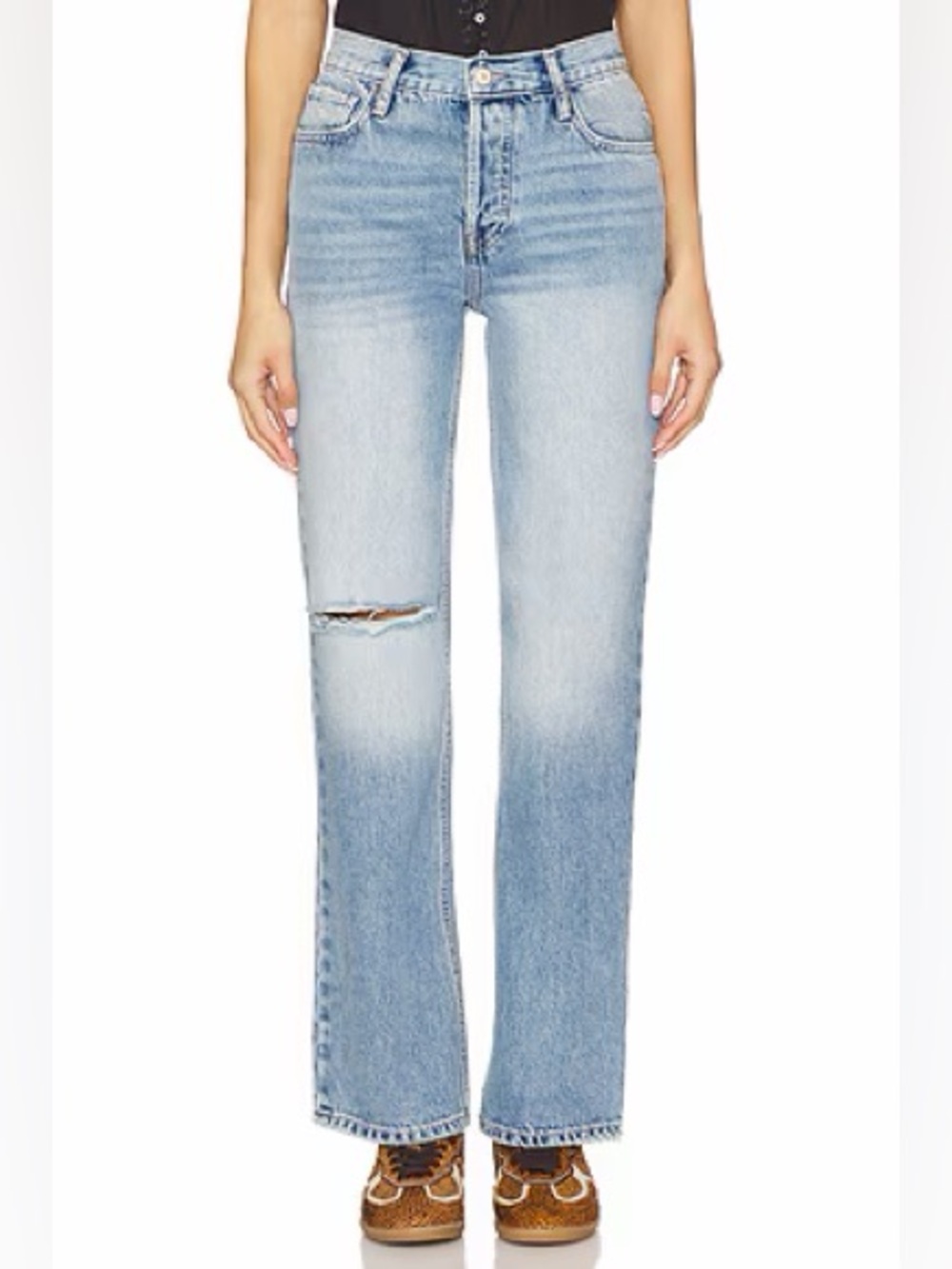 Free People We The Free Holly Bootcut Jeans In Cambridge Size 29